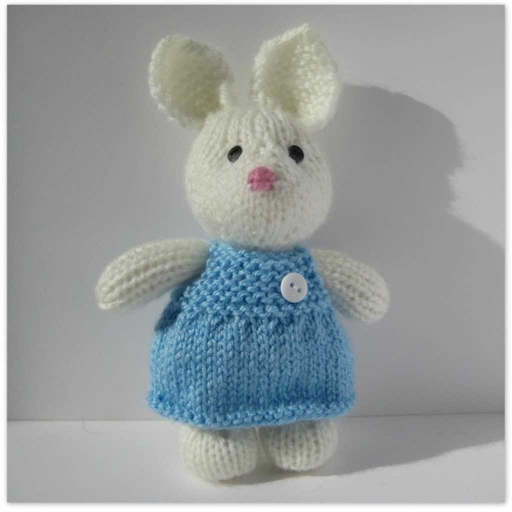 Knitted toy rabbit patterns free