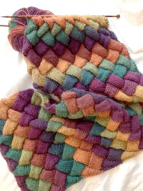 Free scarf pattern knitting
