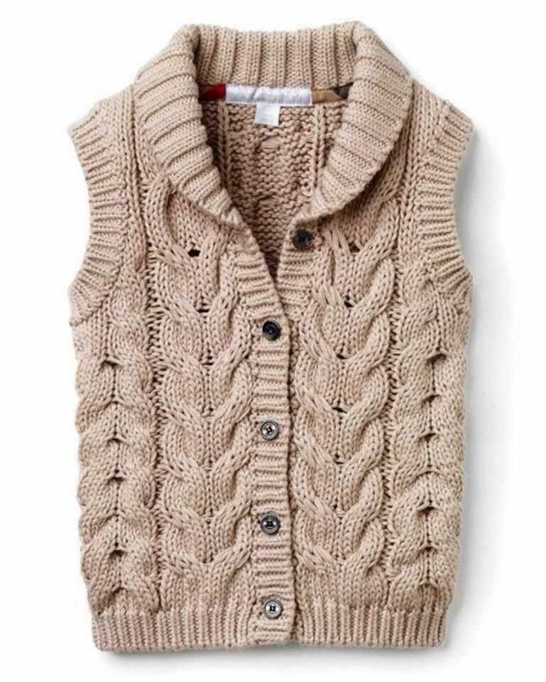 Knitting patterns vest tops