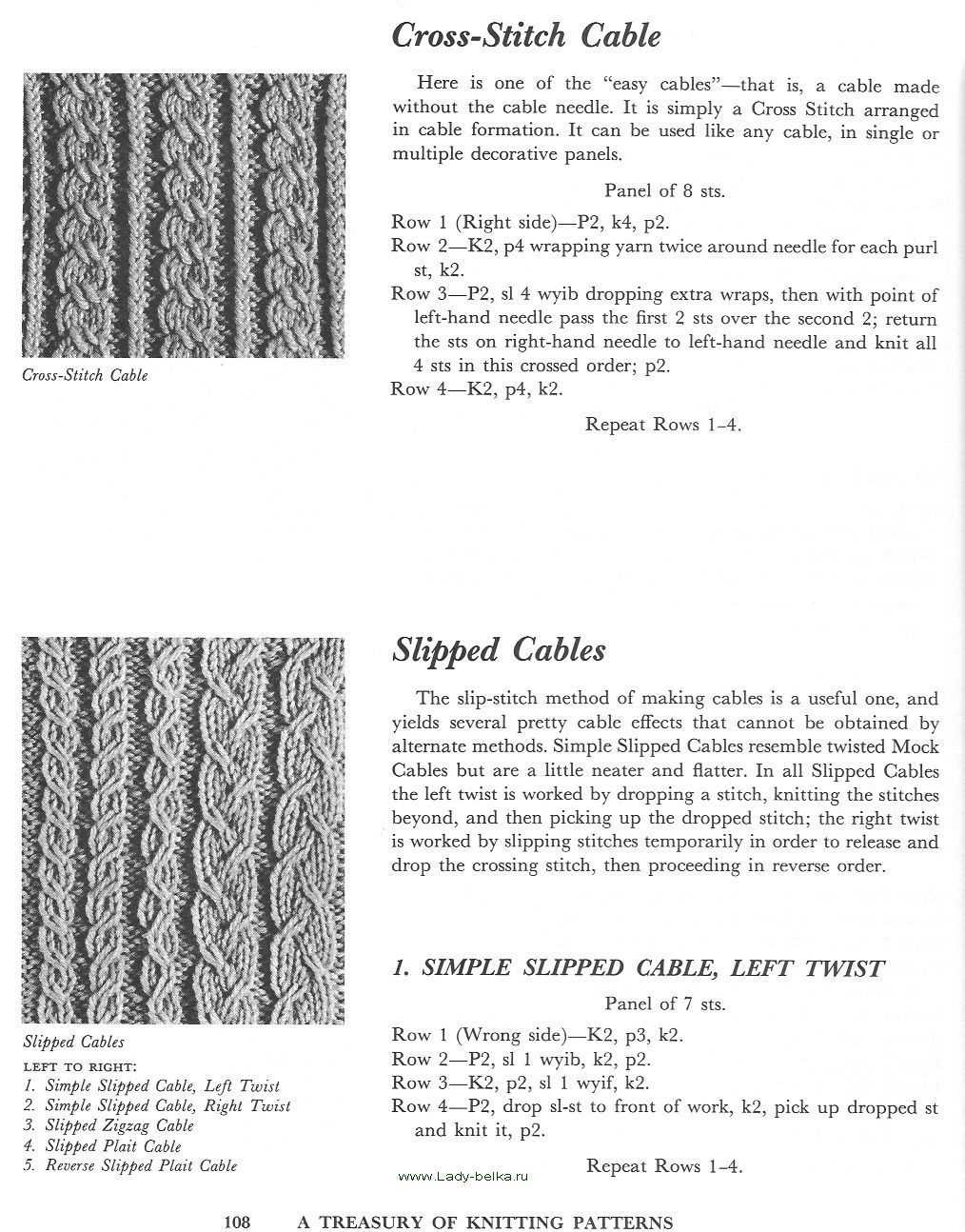 Cable knit patterns for beginners