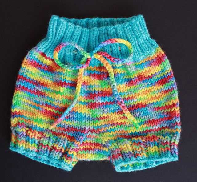 Diaper soaker knitting pattern