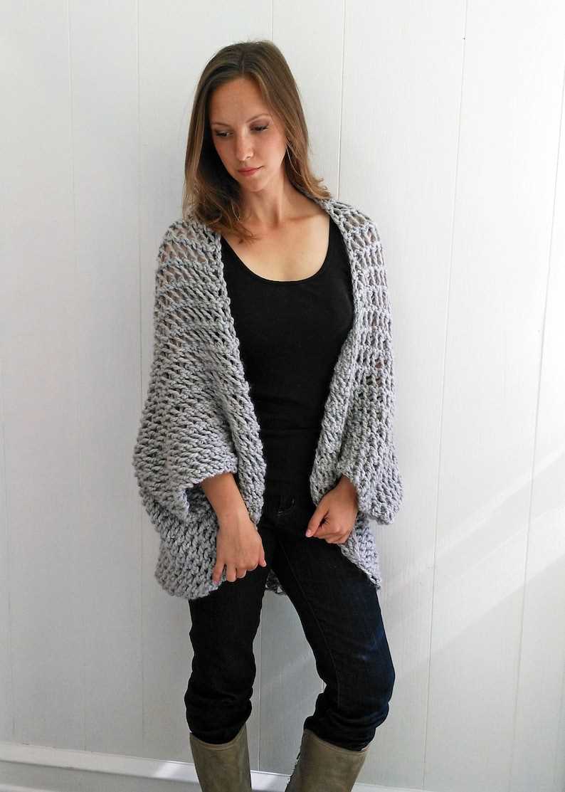 Beginners cardigan knitting pattern
