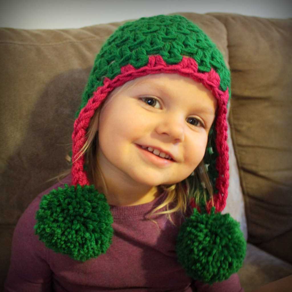 Easy earflap hat knitting pattern
