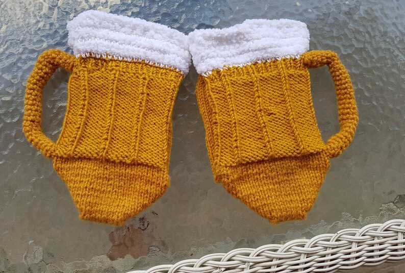 Beer sock knitting pattern