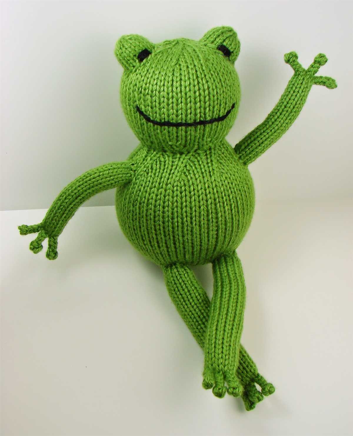 Frog and toad knit pattern