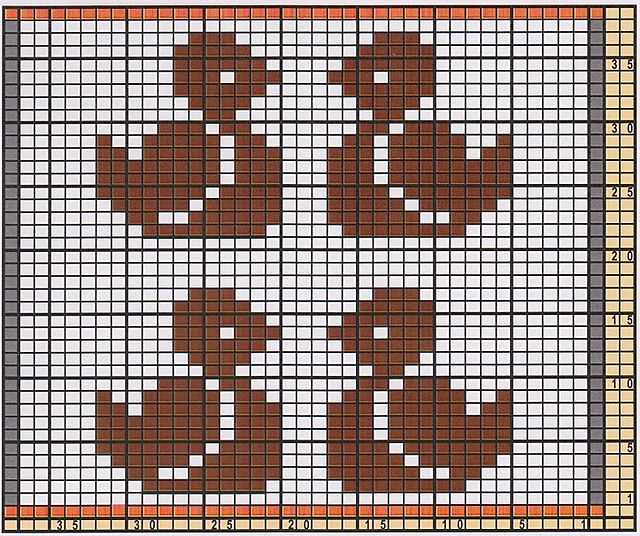 Potholder patterns knitting