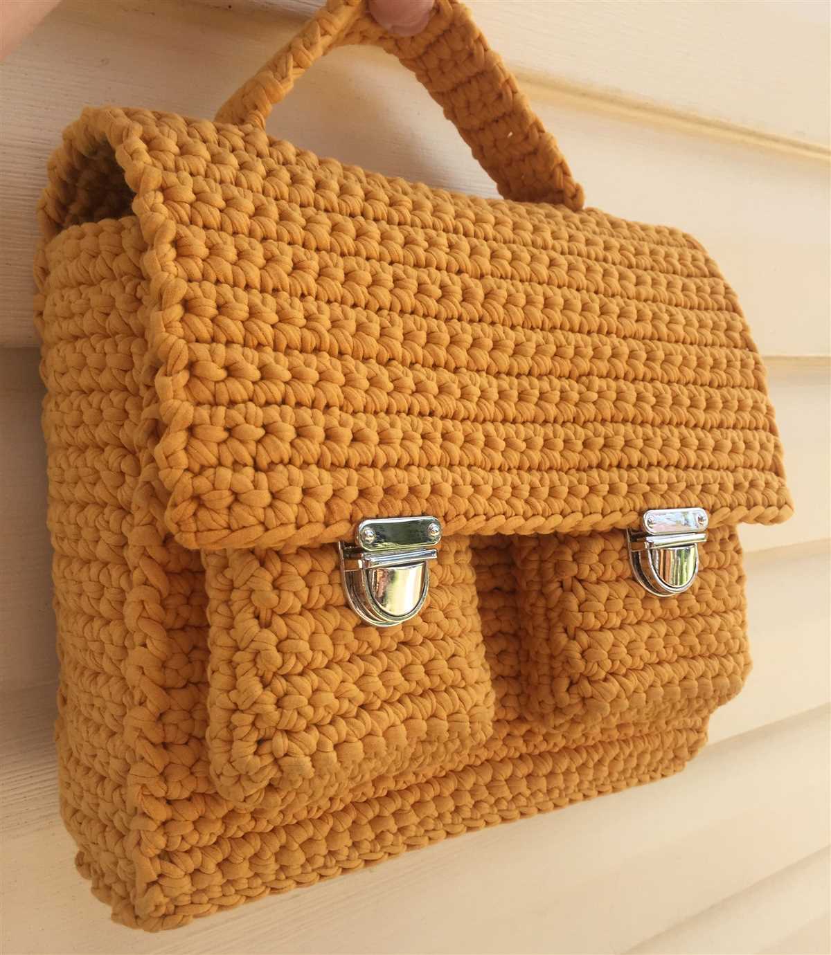 Aspen mountain knit bag pattern
