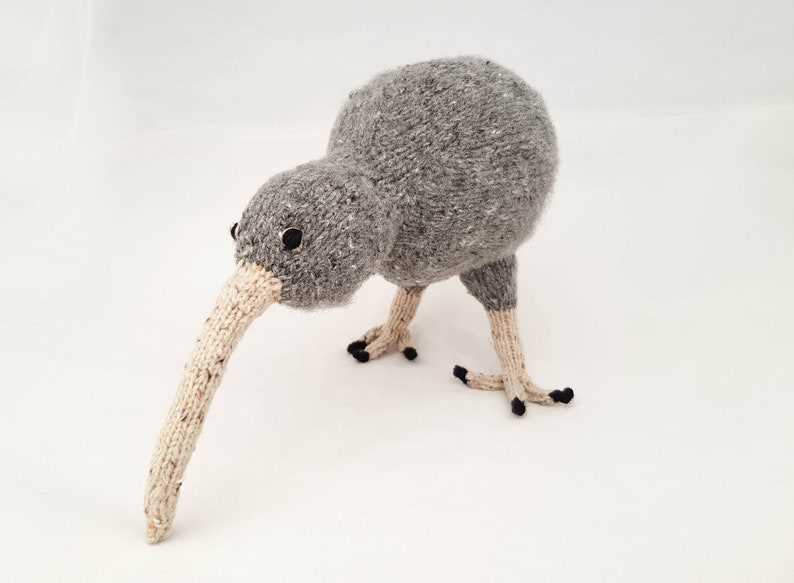 A Unique and Adorable Knitting Pattern - Craft Your Own Kiwi Bird Kiwi bird knitting pattern