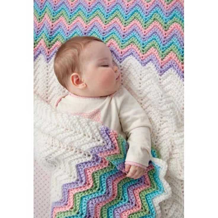 Red heart free knitting patterns for baby blankets