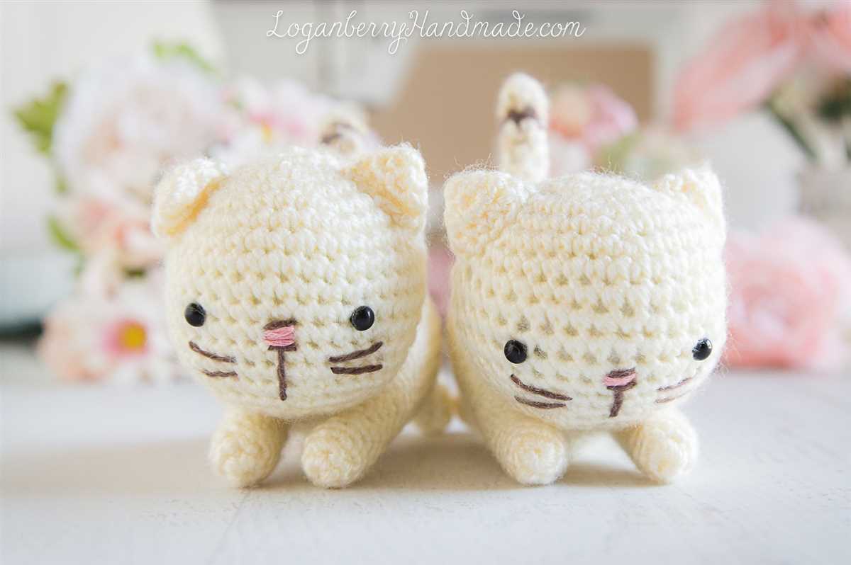 Kitten knitting pattern