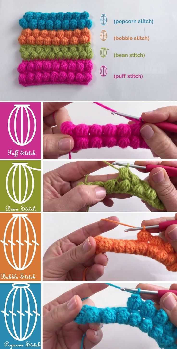 Knit shower puff pattern