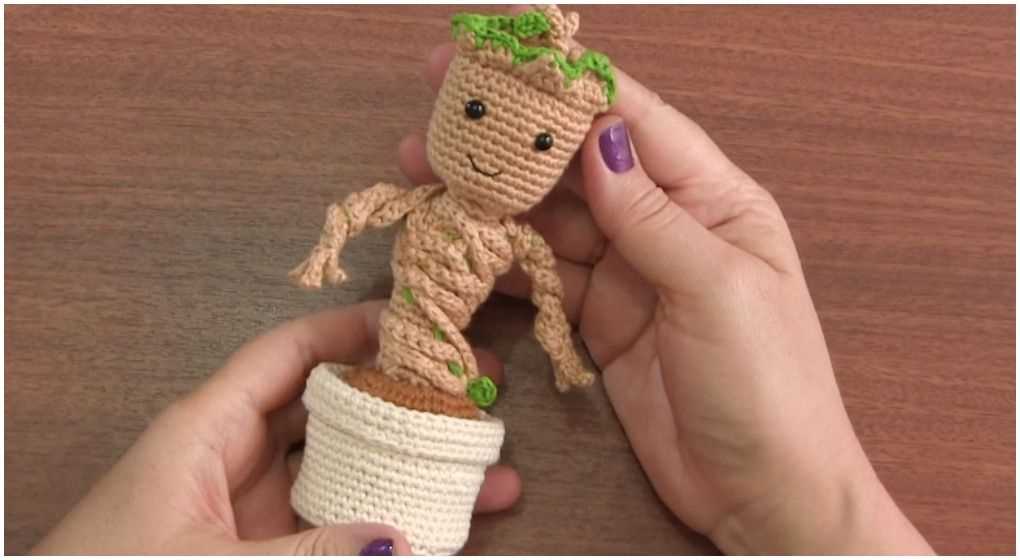 Knitted groot pattern
