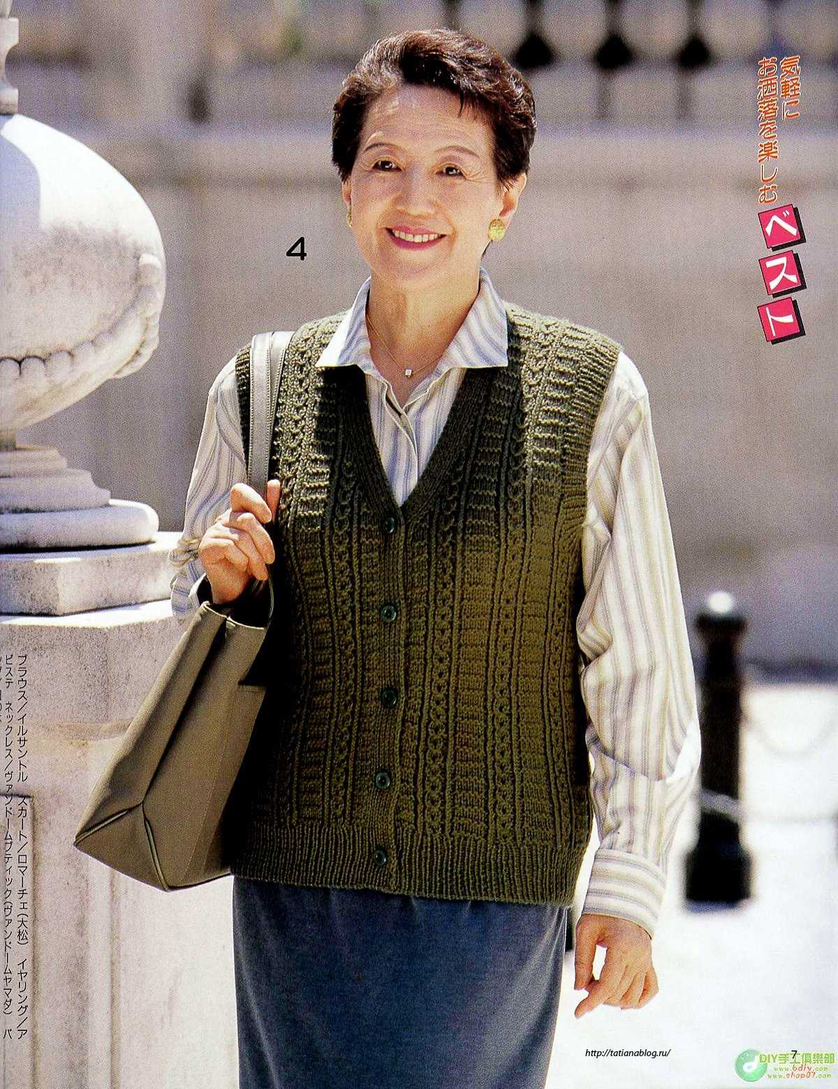 Free knitting patterns for womens vests