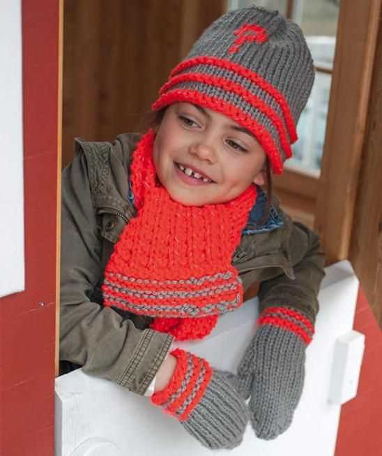 Child's scarf knitting pattern free