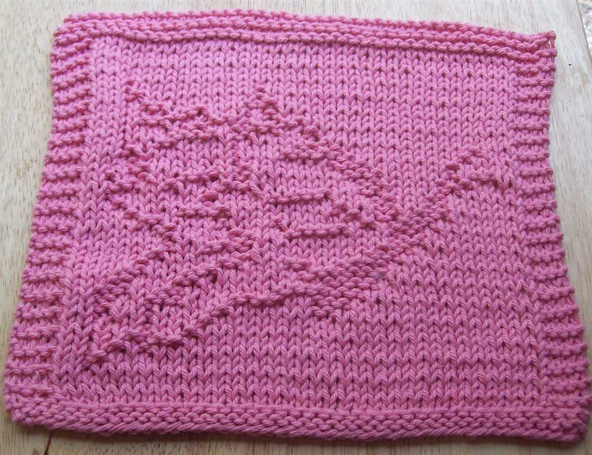 Beginners knitting pattern