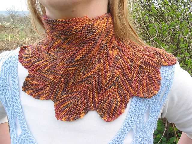 Ravelry knitted scarf patterns
