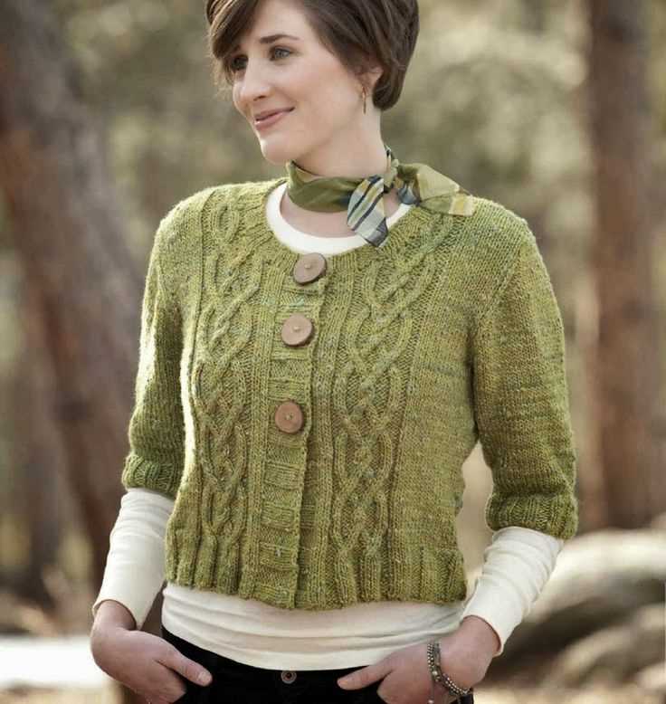 Knitting pattern jacket