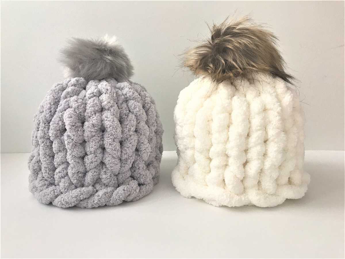 Knitted toque patterns chunky wool