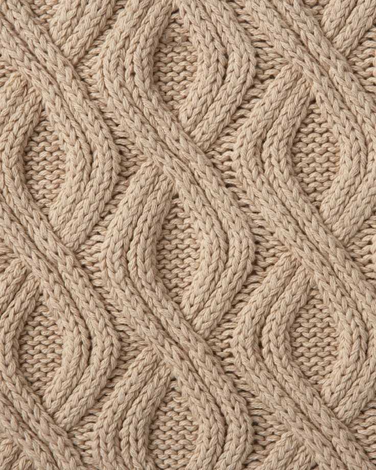 Knitting pattern design templates