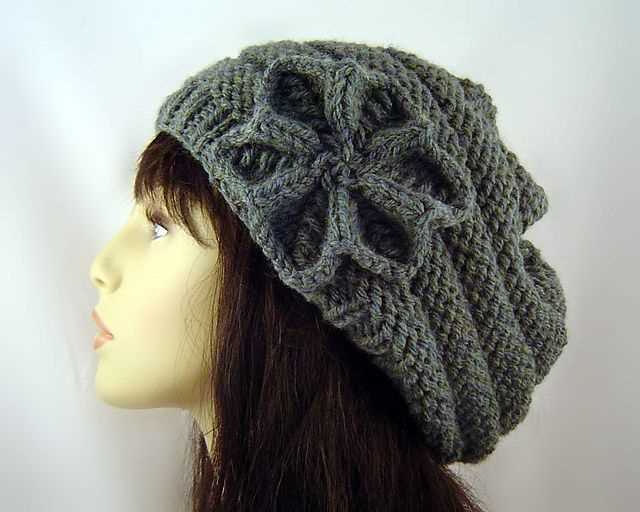 Beehive knit hat pattern