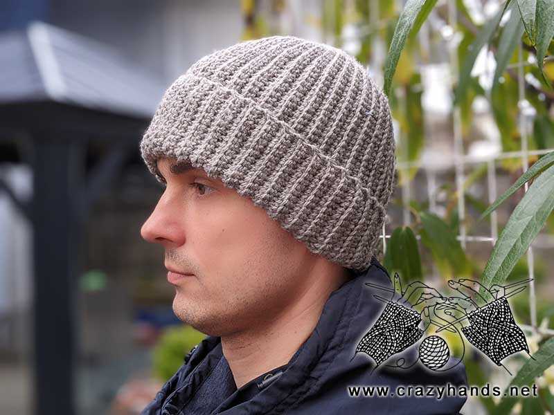 Free mens beanie knitting patterns
