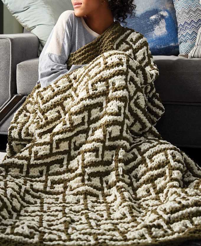 Get Cozy with These Free Afghan Knitting Patterns - Perfect for Bulky Yarn Free afghan knitting patterns bulky yarn