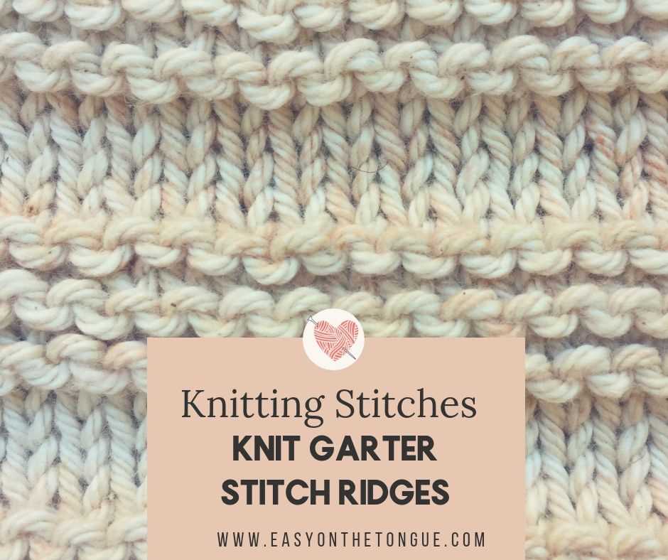 Moss knit stitch pattern