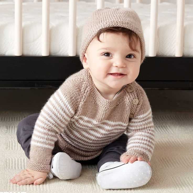 Adorable and Easy-to-Follow Knitting Patterns for Stylish Baby Boy Sweaters Free knitting patterns for baby boy sweaters