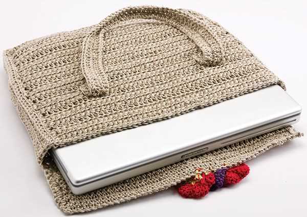 Laptop case knitting pattern