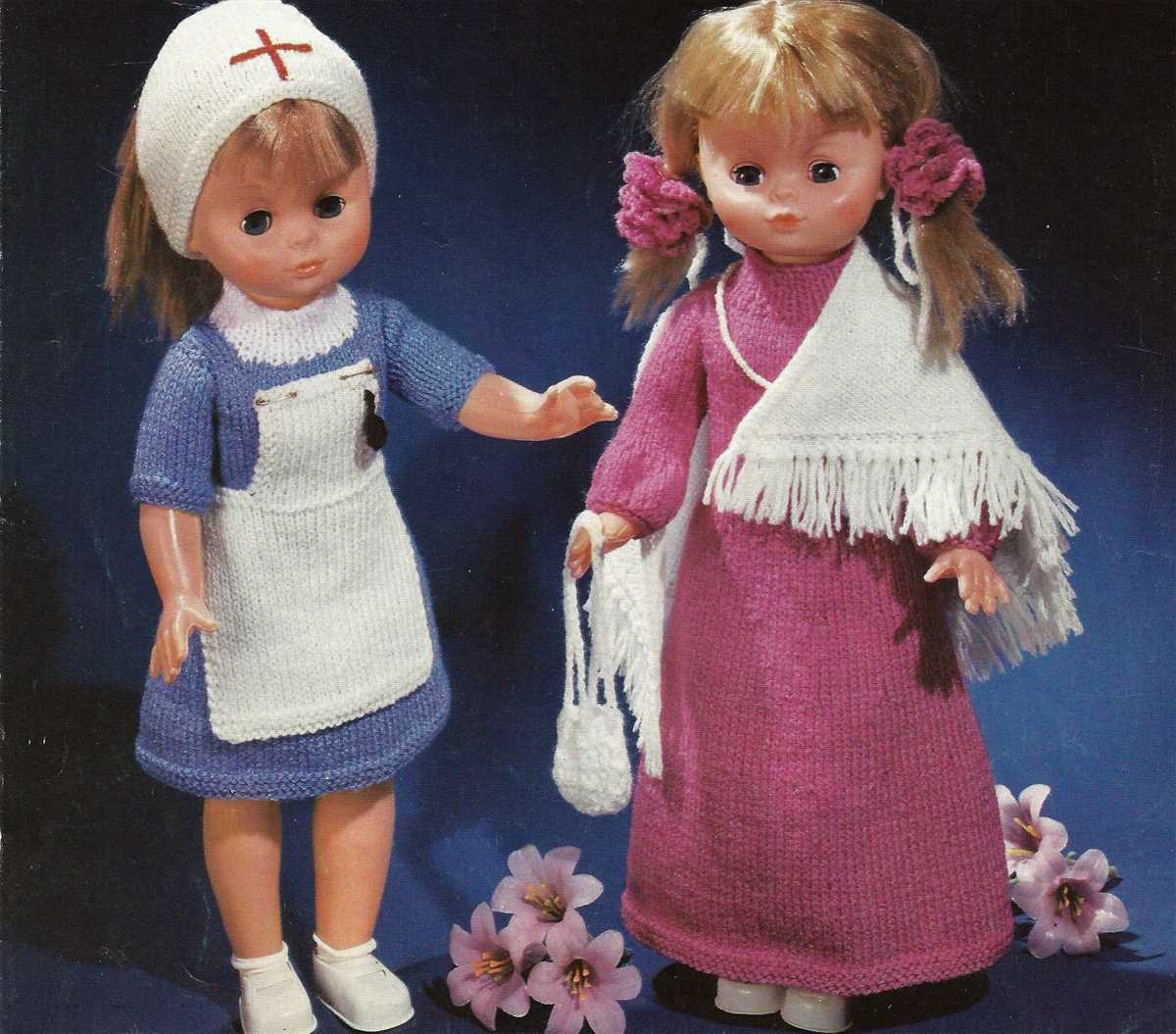 8 inch doll clothes knitting patterns free