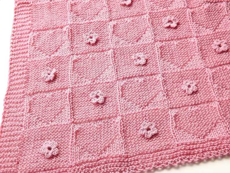 Knit baby blanket pattern easy free