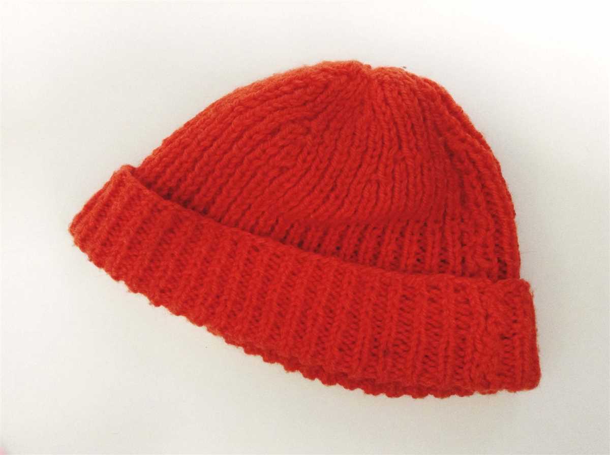 Free ribbed knit hat pattern circular needles