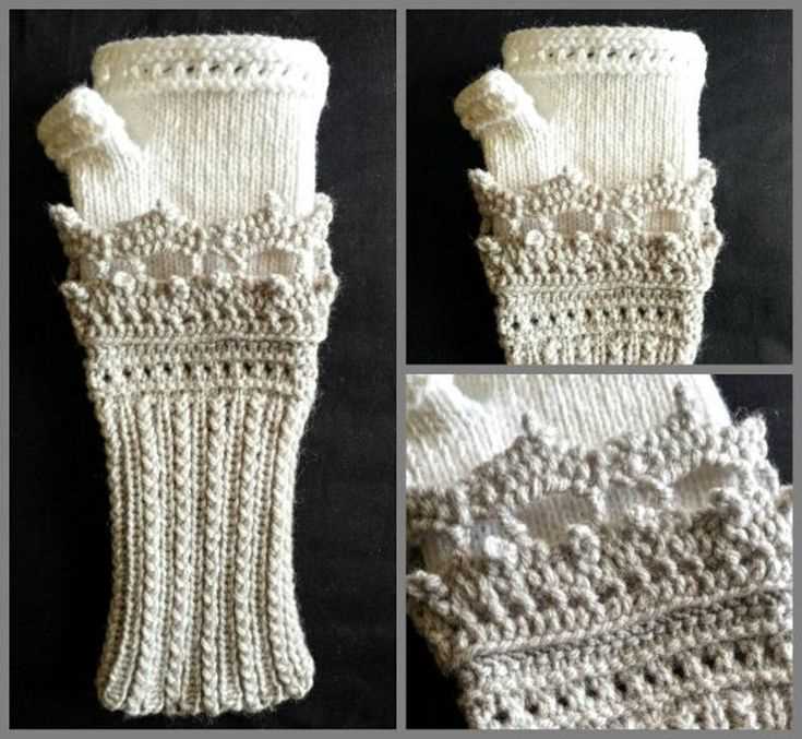 Loom knitting gloves patterns