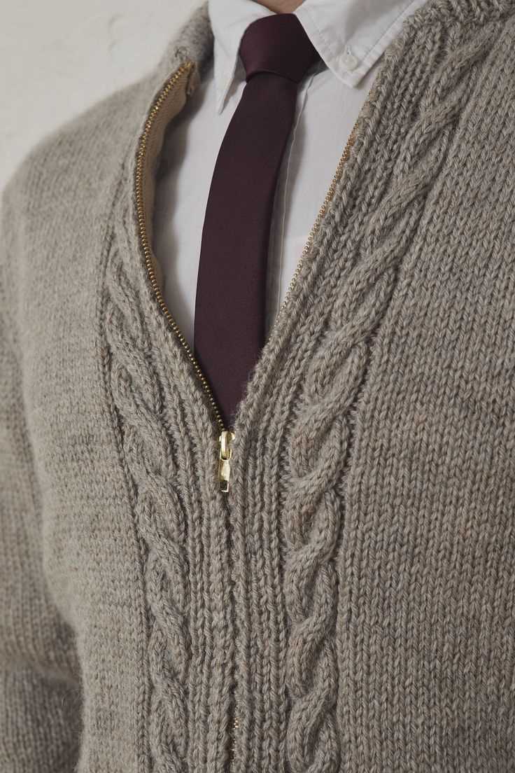 Free knitting patterns mens cardigans