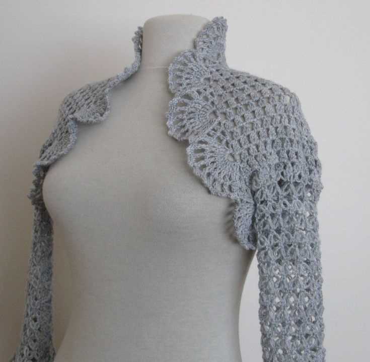 Wedding shrug knitting pattern