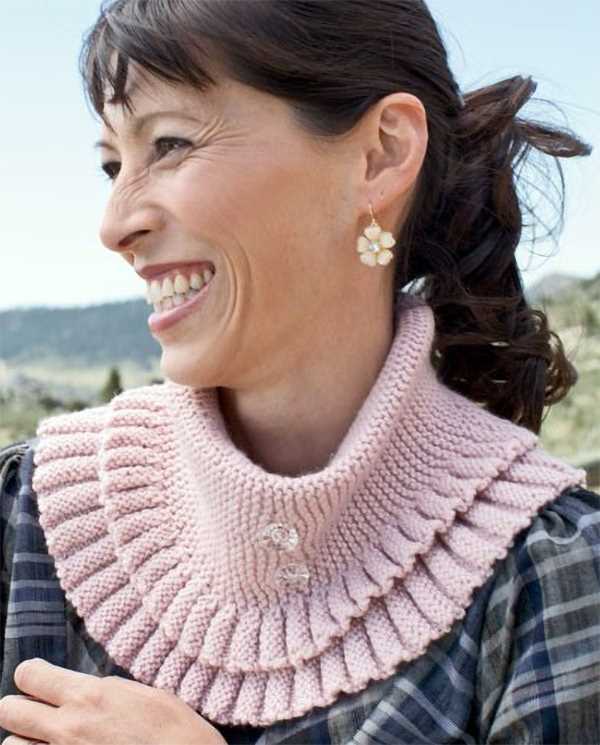 Spring scarf knitting pattern