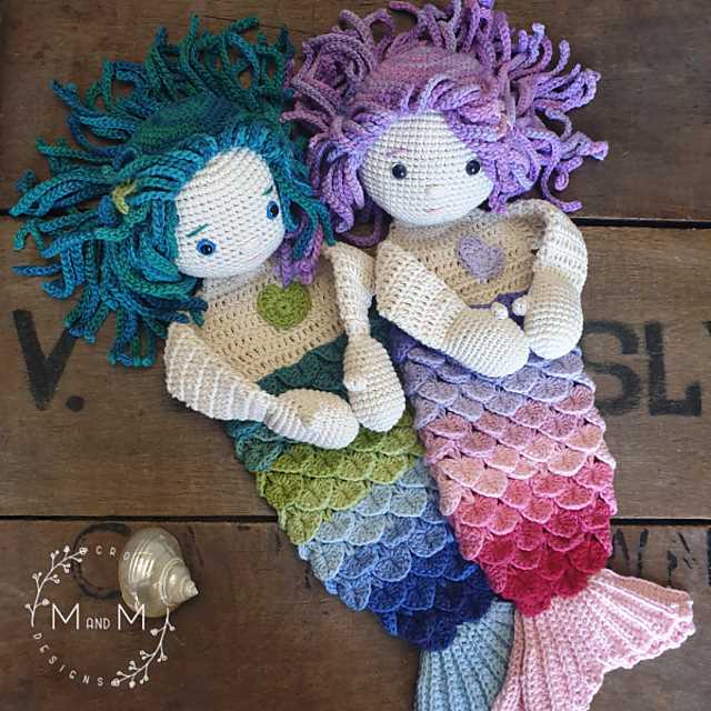 Free knitting pattern mermaid