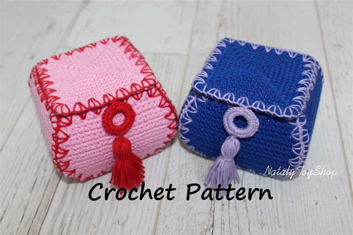Knitted box pattern