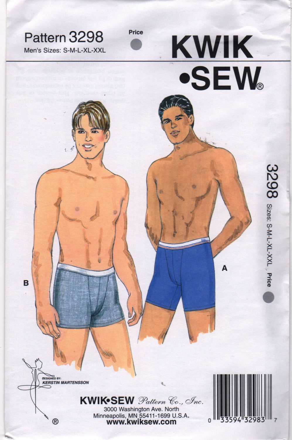 Knitted mens underwear patterns