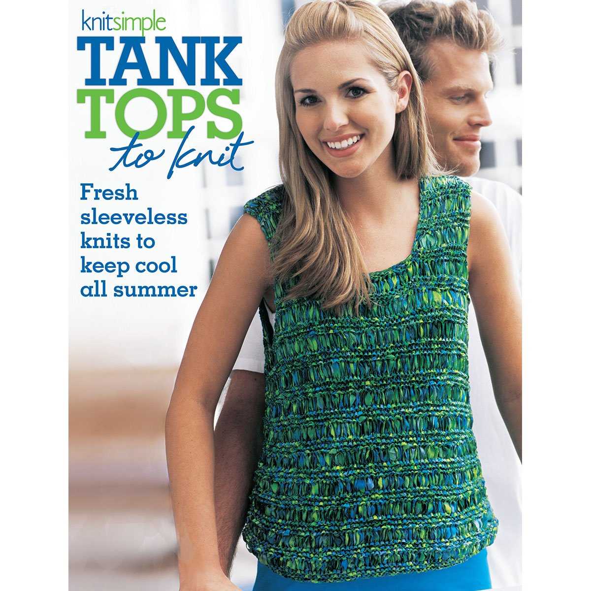 Easy knit sleeveless top pattern