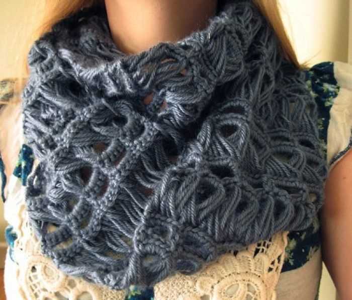 Easy knit lace scarf pattern free