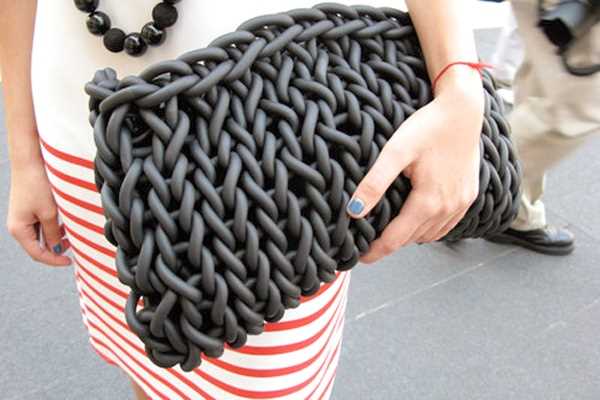 Cable knit bag pattern