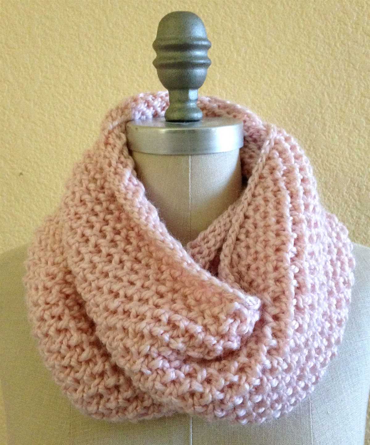 Snood pattern knitting