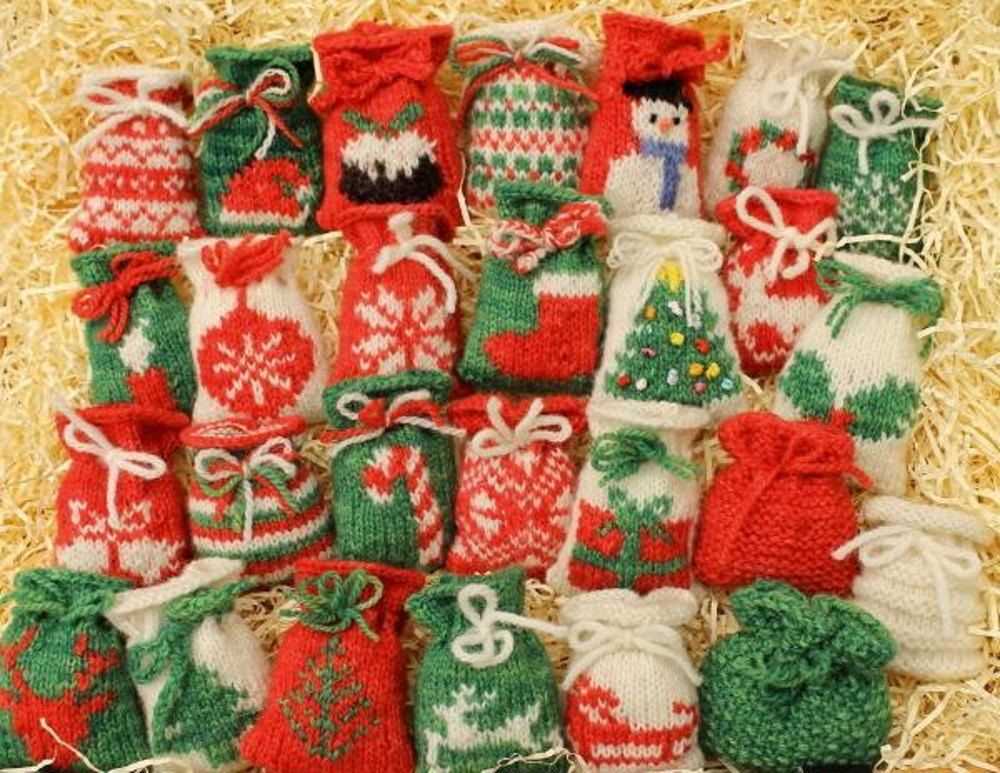 Large santa knitting pattern