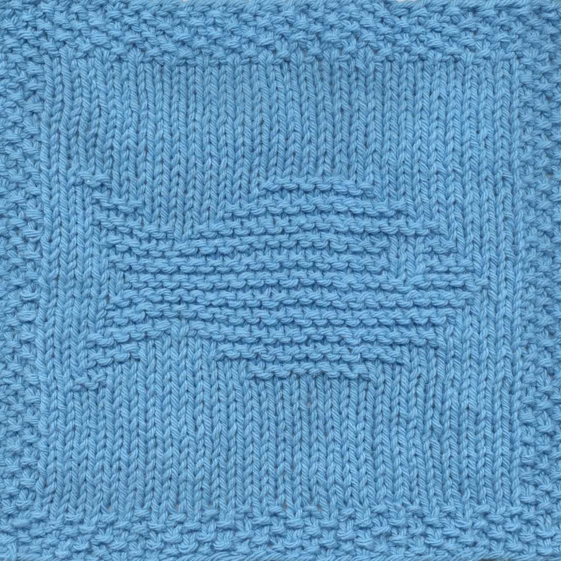 Free knitted dishcloth patterns pictures