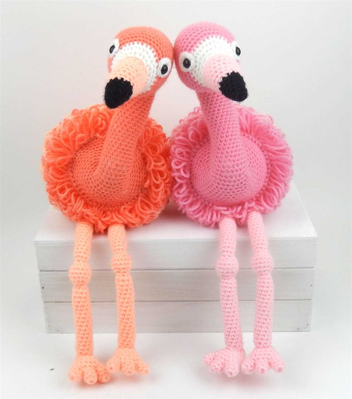 Free flamingo knitting pattern