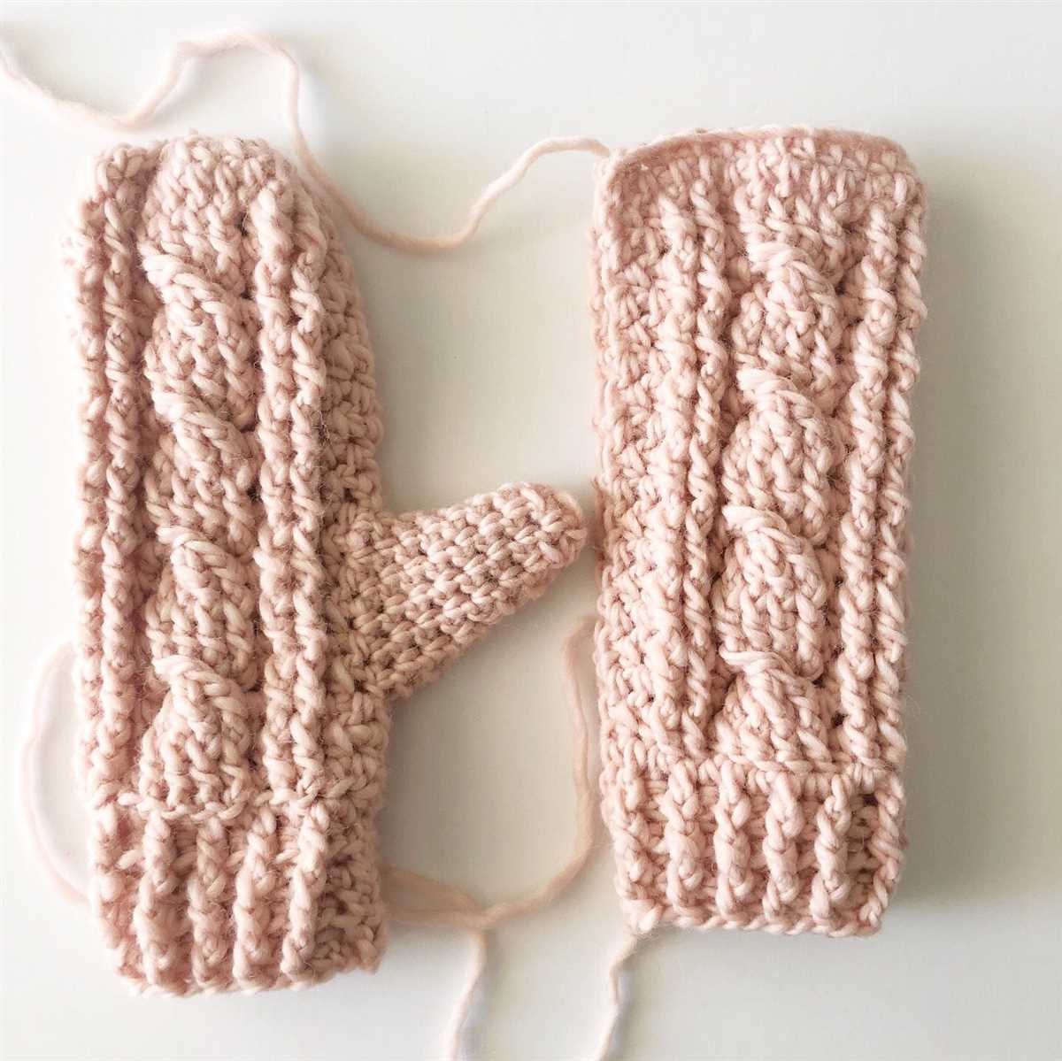 Free mittens knitting pattern easy