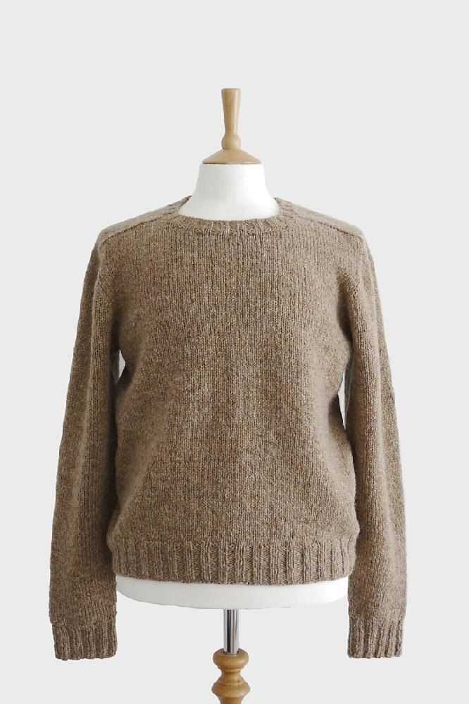 Saddle shoulder knitting pattern