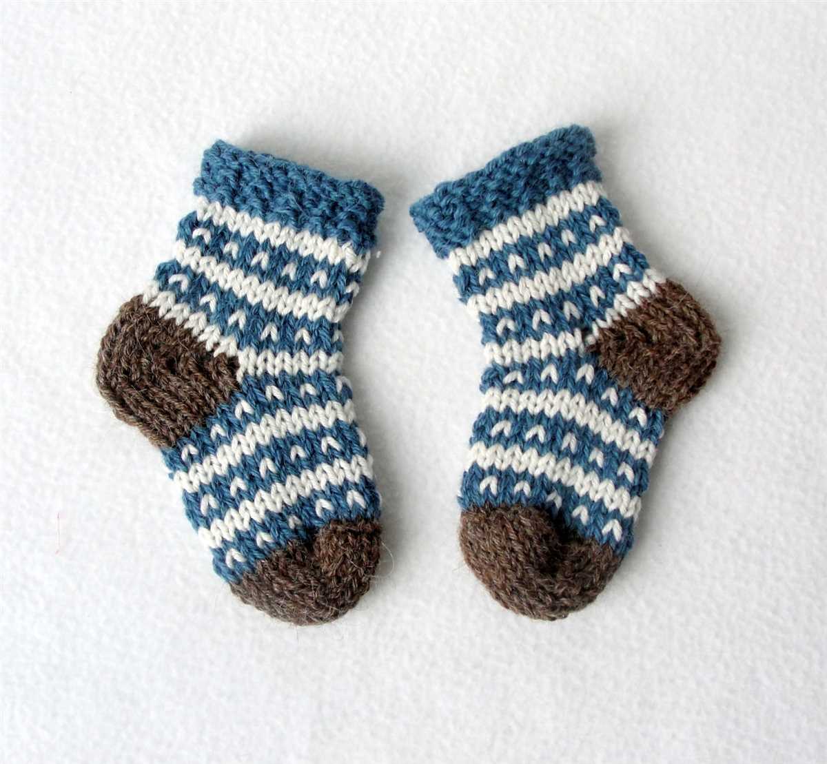Knit pattern for socks