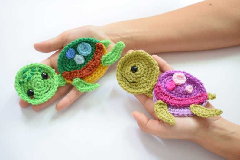 Knitted sea creatures patterns